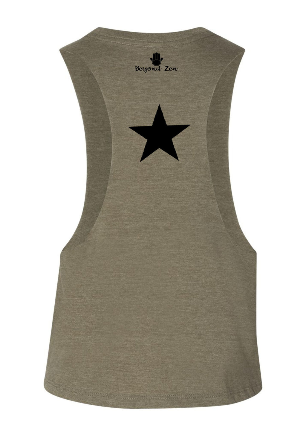 Racerback Crop Tank - Peace.Love.Detroit.