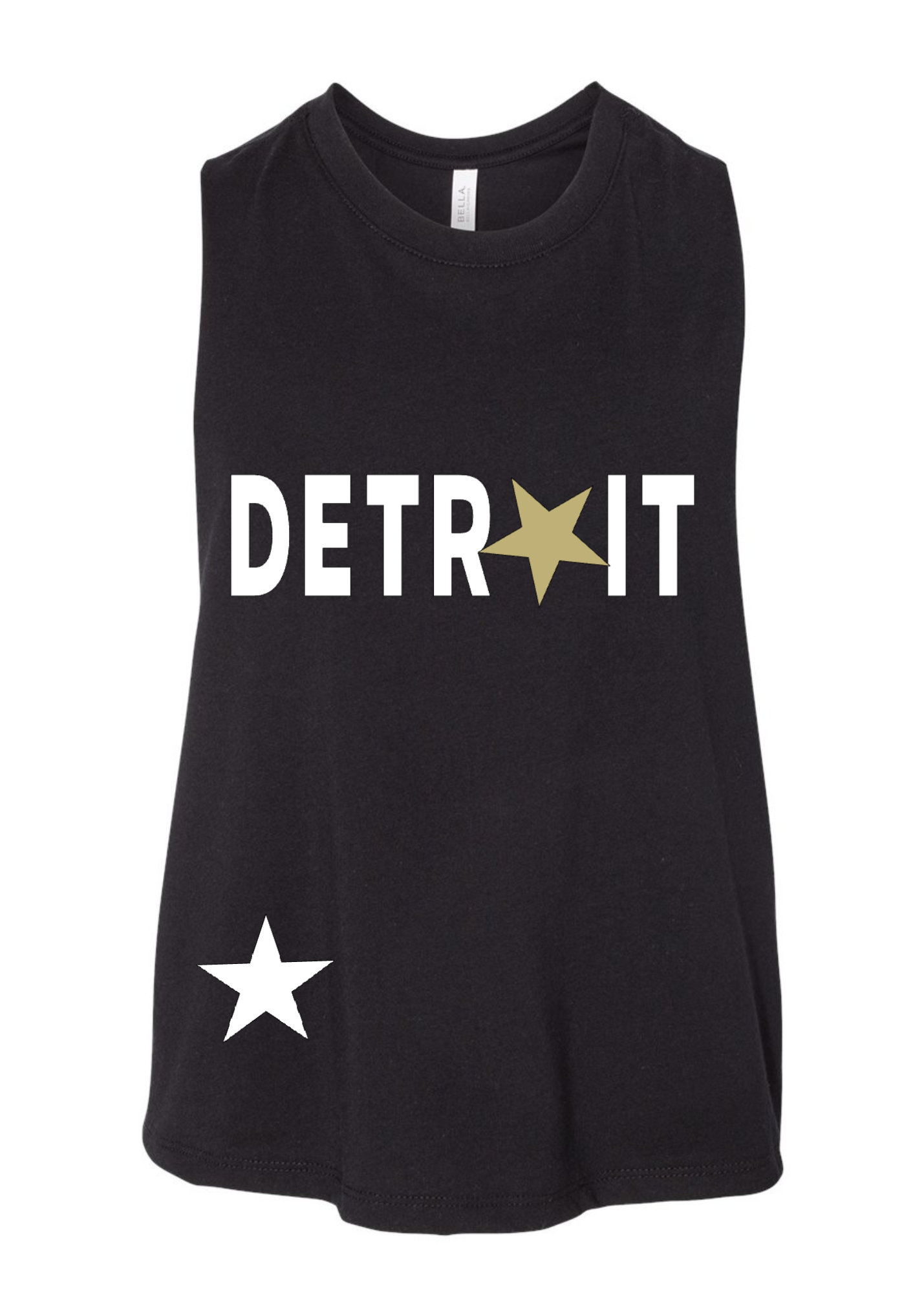 Racerback Crop Tank - Detroit ★