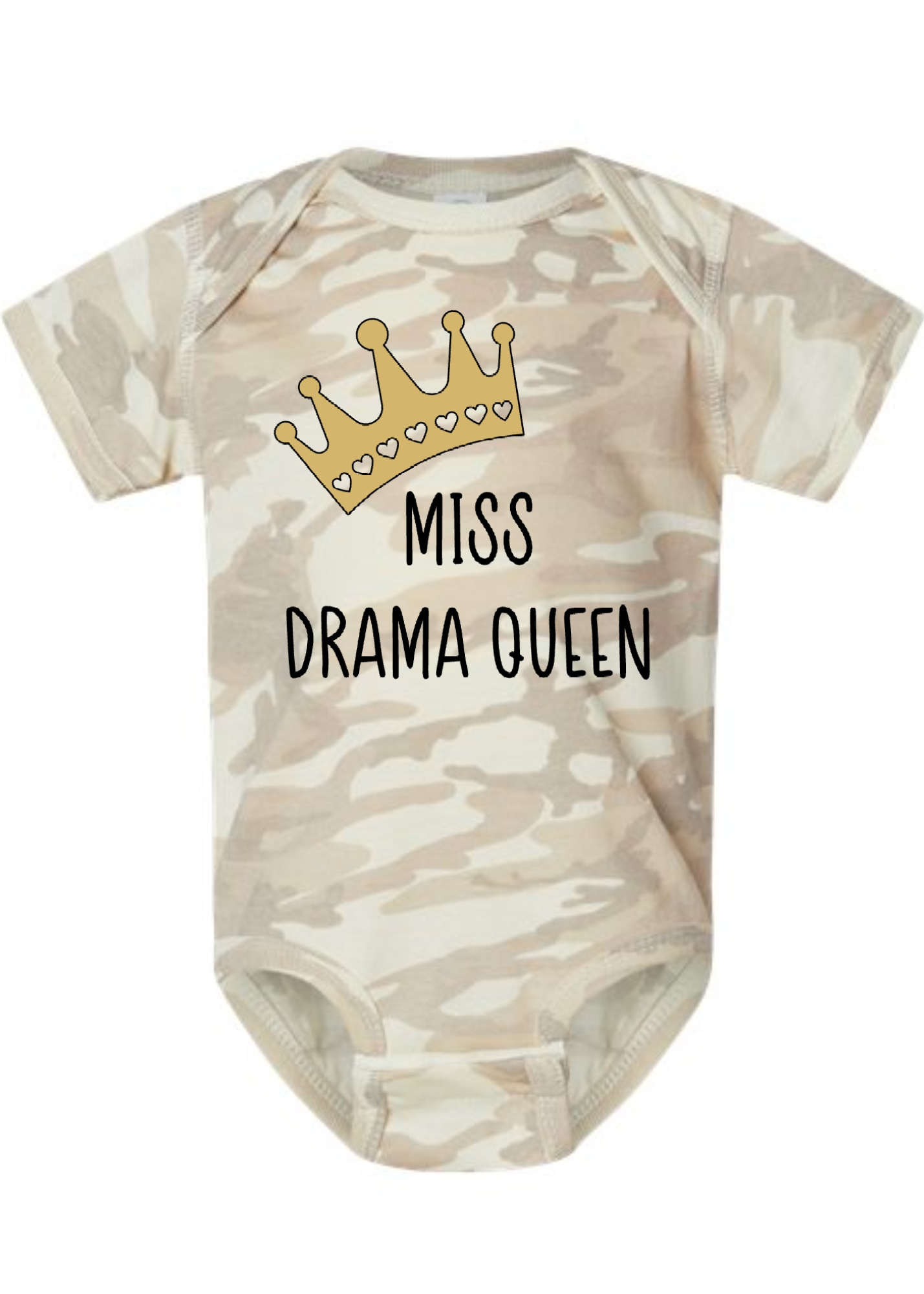 Infant Fine Jersey Bodysuit (Onesie) - Drama Queen