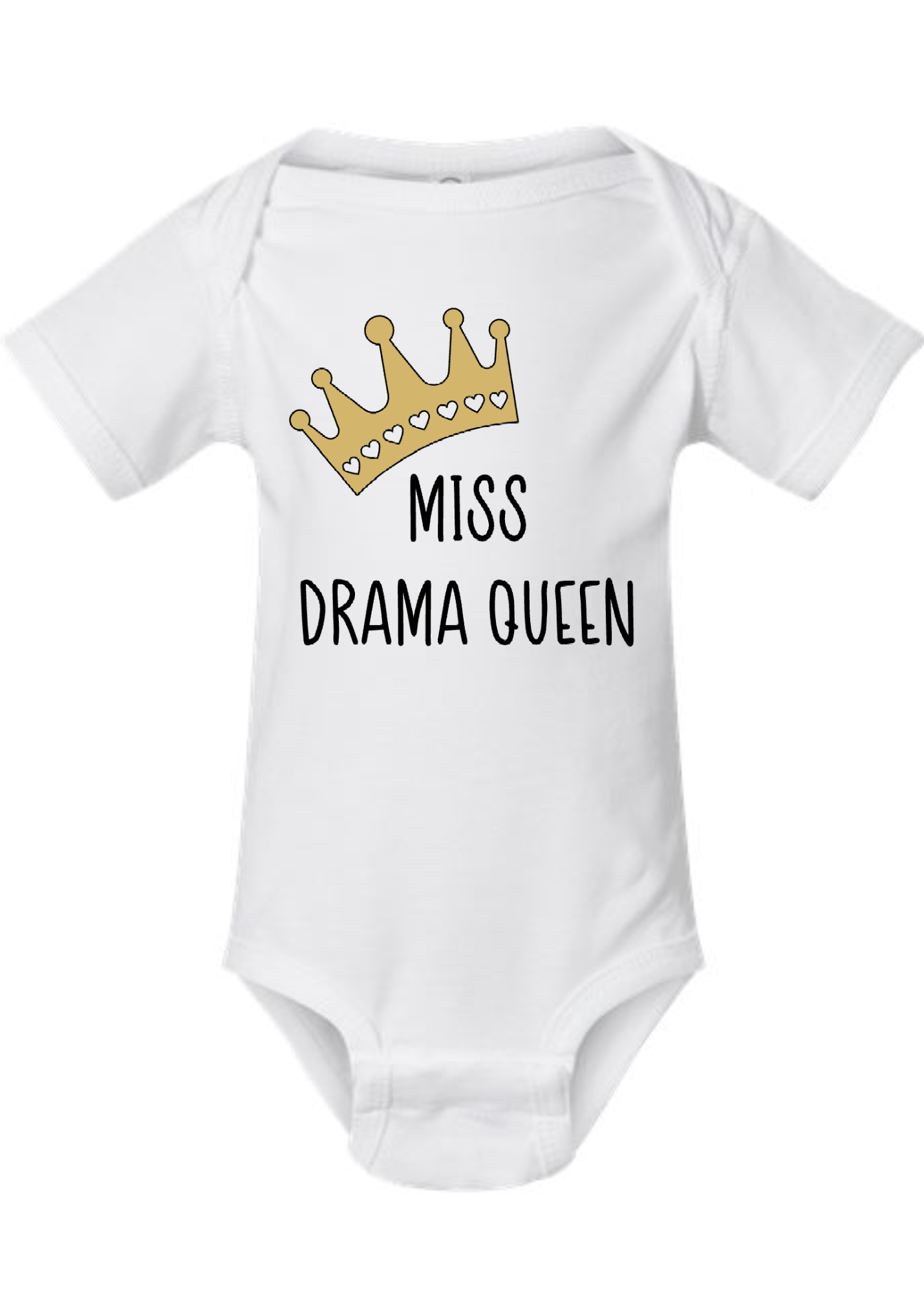 Infant Fine Jersey Bodysuit (Onesie) - Drama Queen