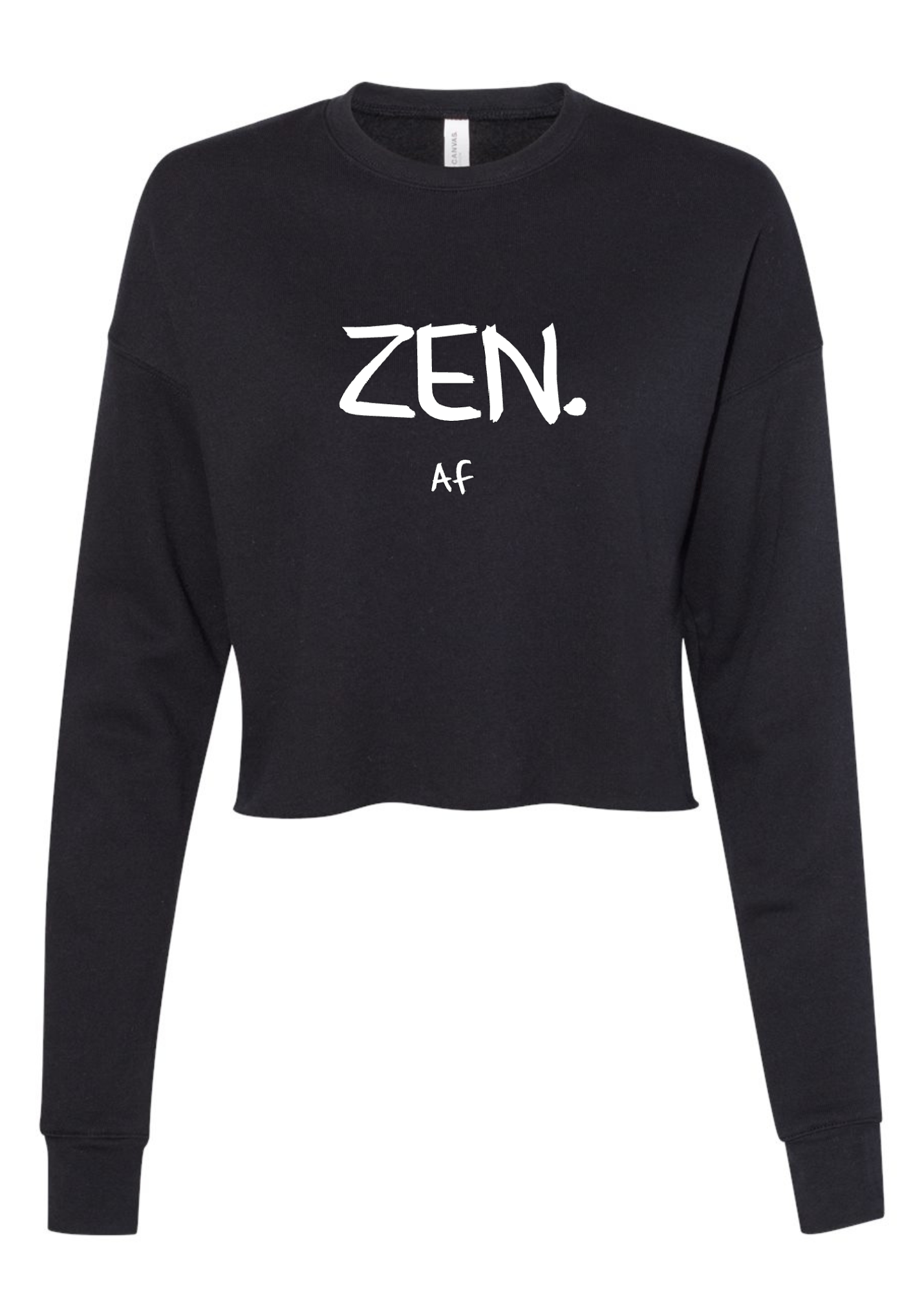 Crop Crew Fleece Crewneck Sweatshirt - ZEN Af