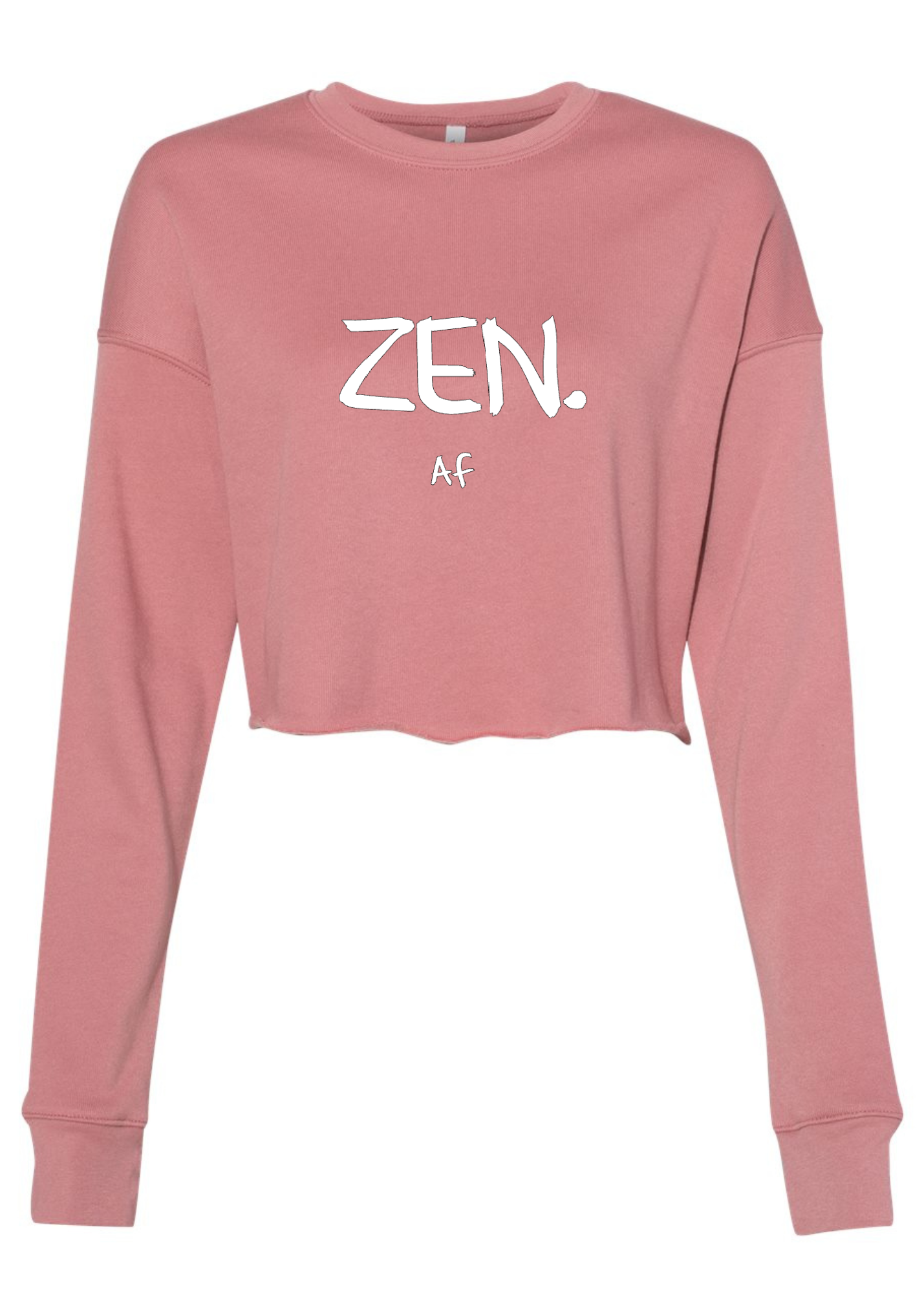 Crop Crew Fleece Crewneck Sweatshirt - ZEN Af