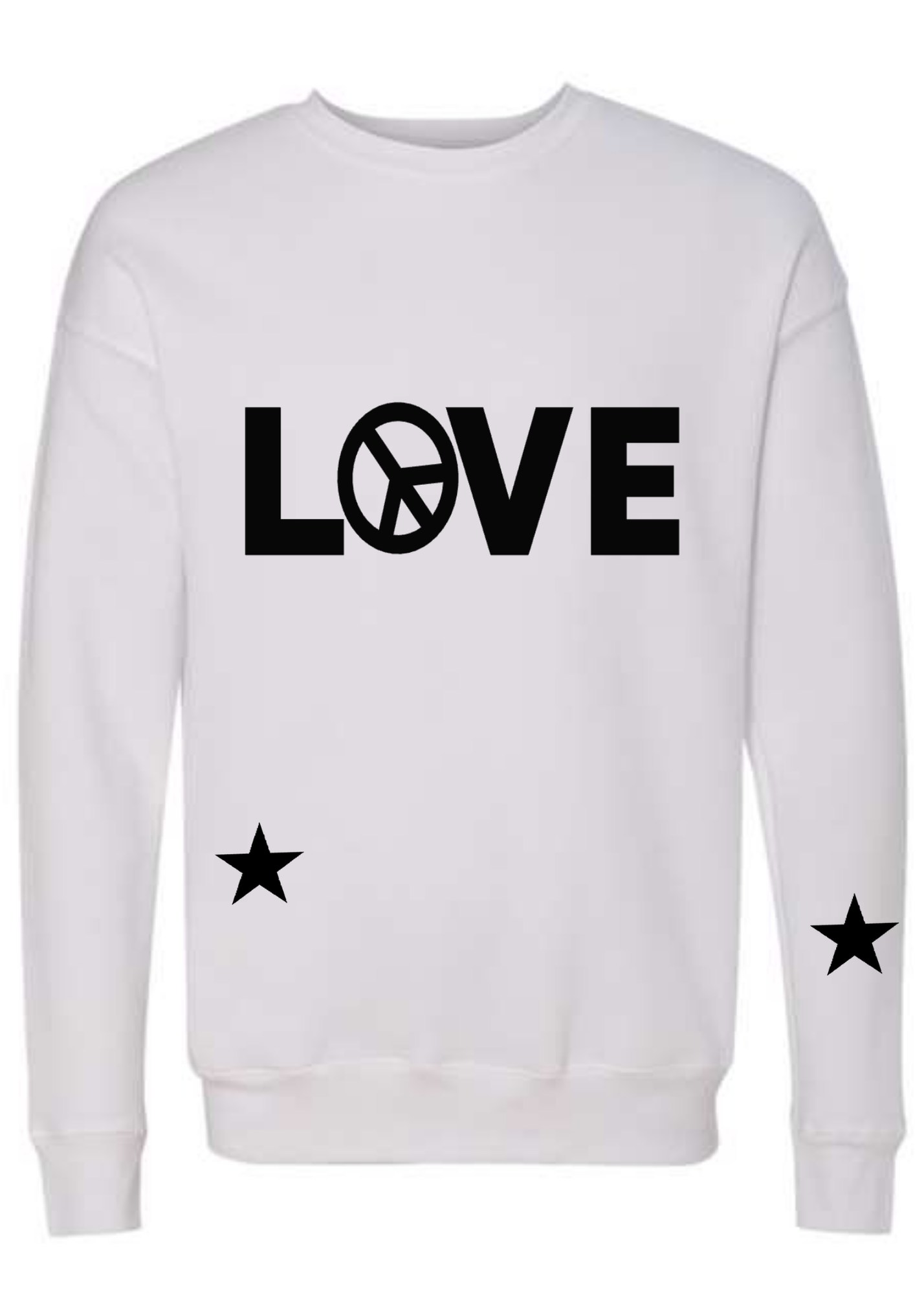 Unisex Fleece Sweatshirt - Love ☮︎