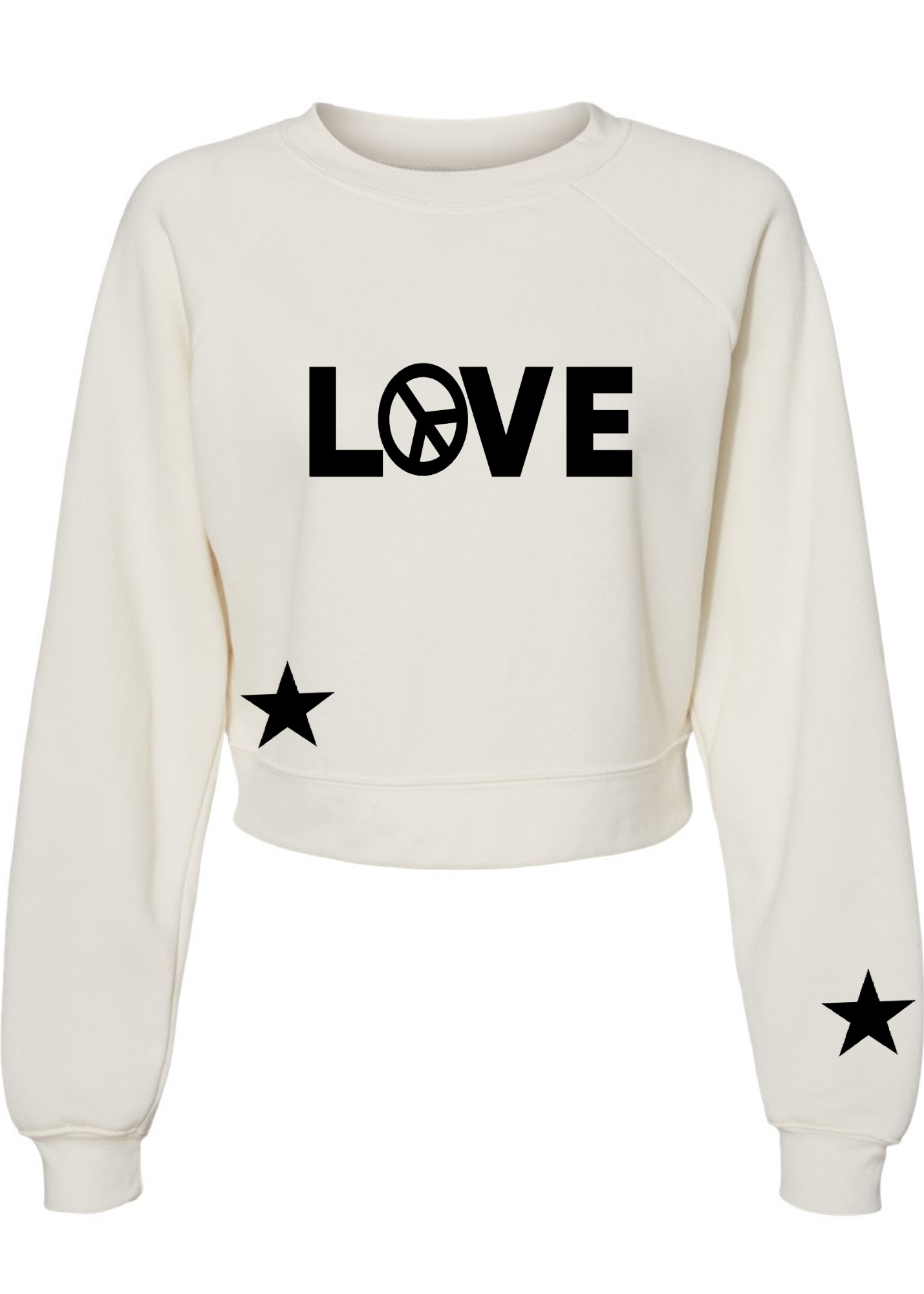 Raglan Pullover Fleece - Love