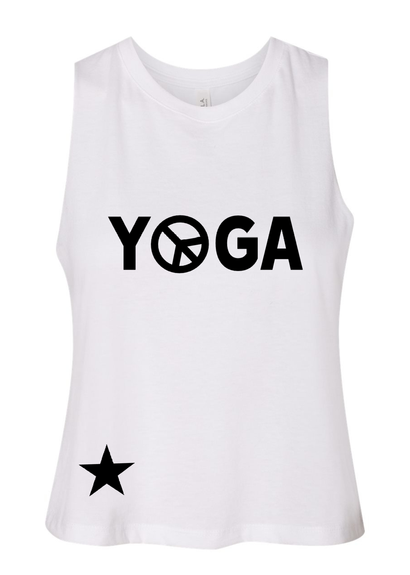 Racerback Crop Tank - Yoga