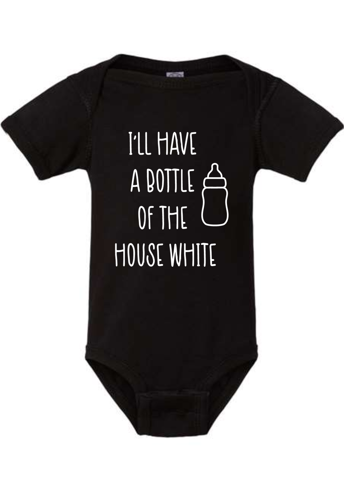 Infant Fine Jersey Bodysuit (Onesie) - Bottle