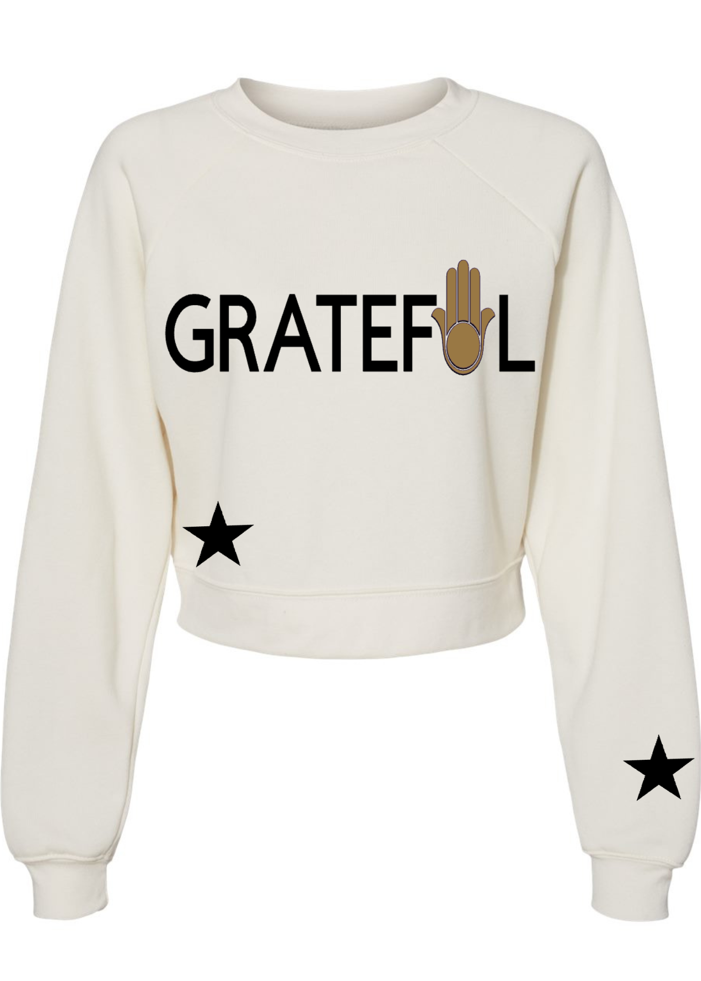 Raglan Pullover Fleece - Grateful