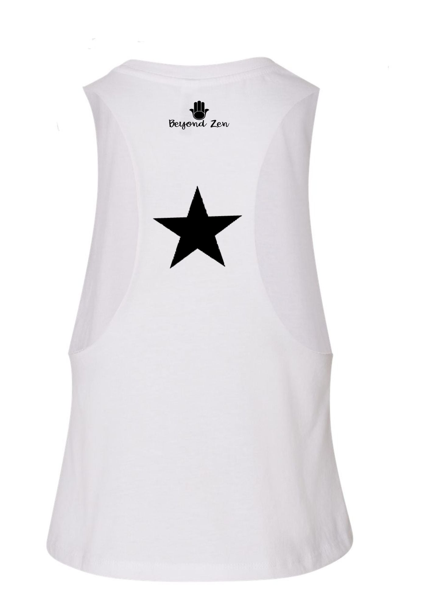 Racerback Crop Tank - Peace.Love.Detroit.