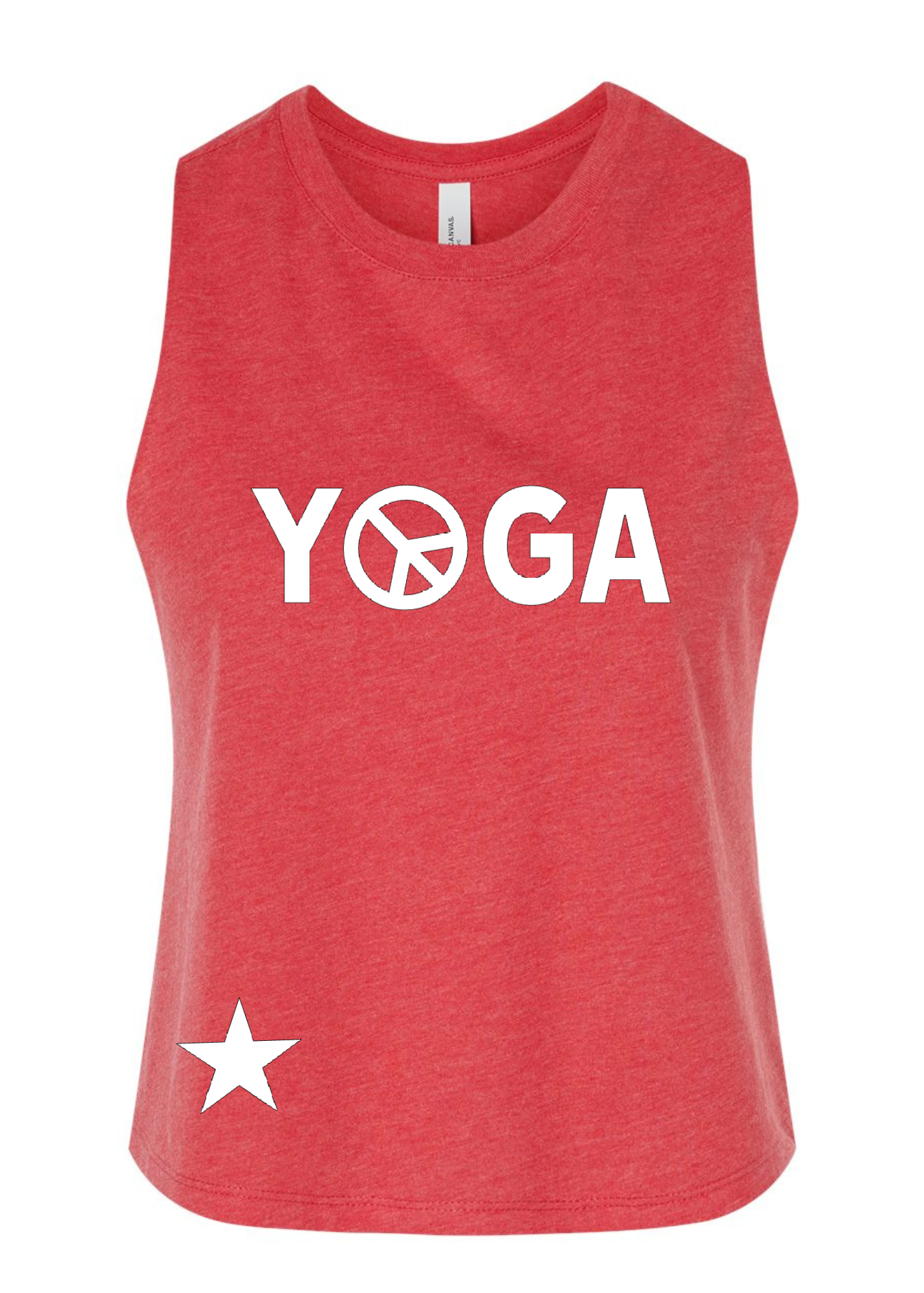 Racerback Crop Tank - Yoga