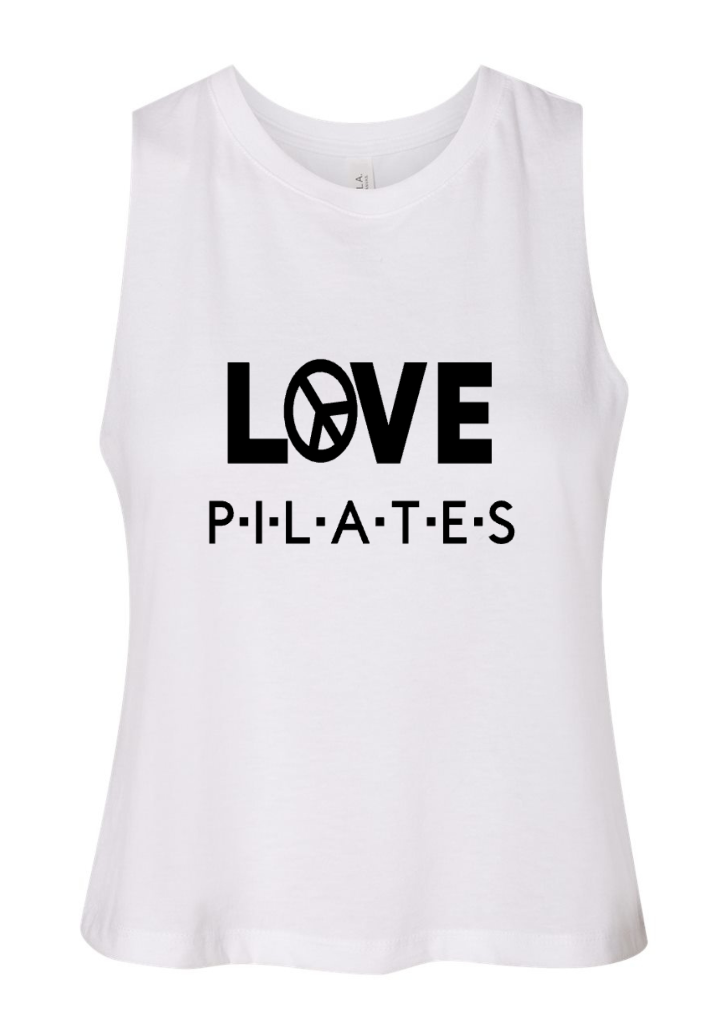 Racerback Crop Tank - Love Pilates