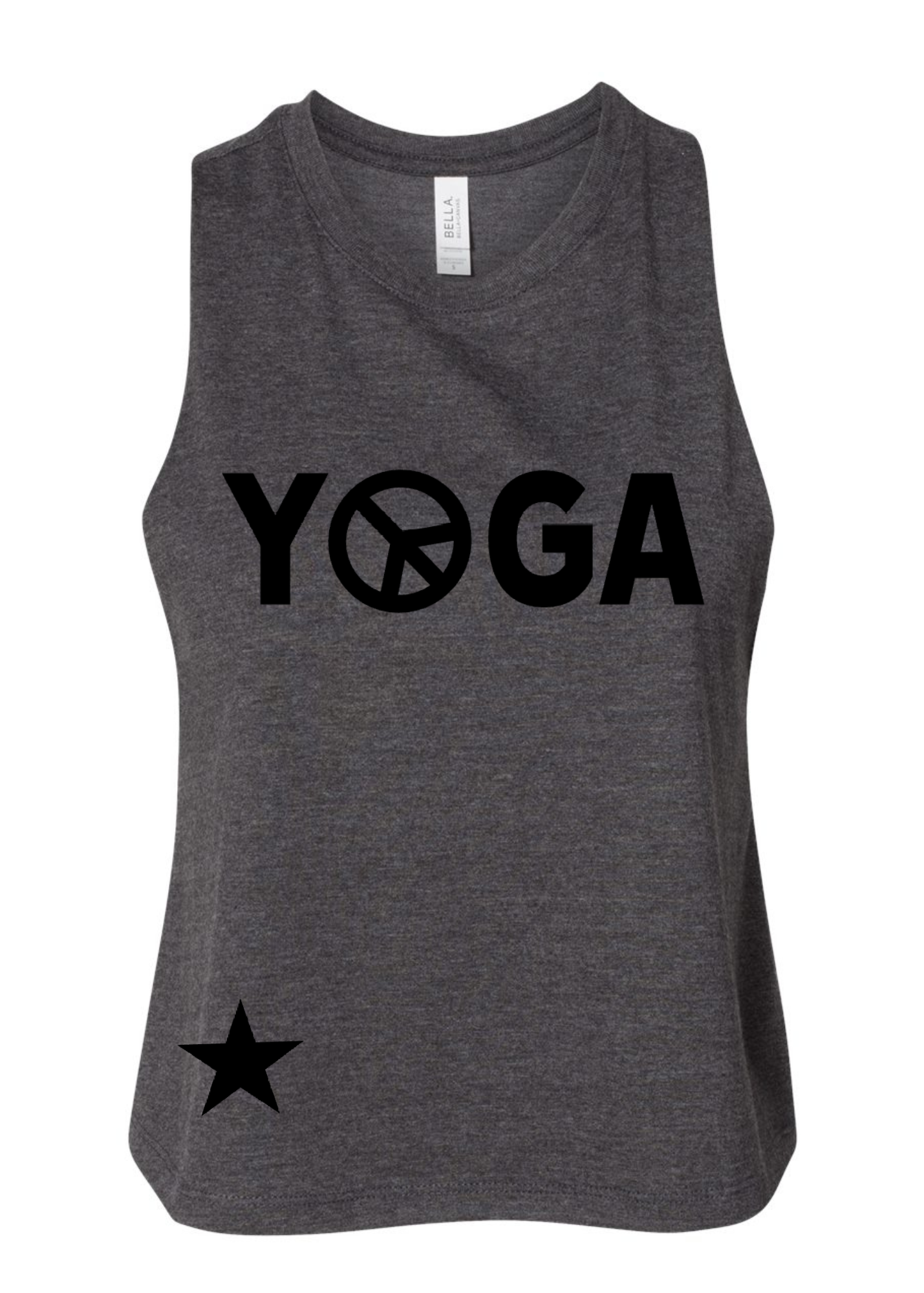 Racerback Crop Tank - Yoga