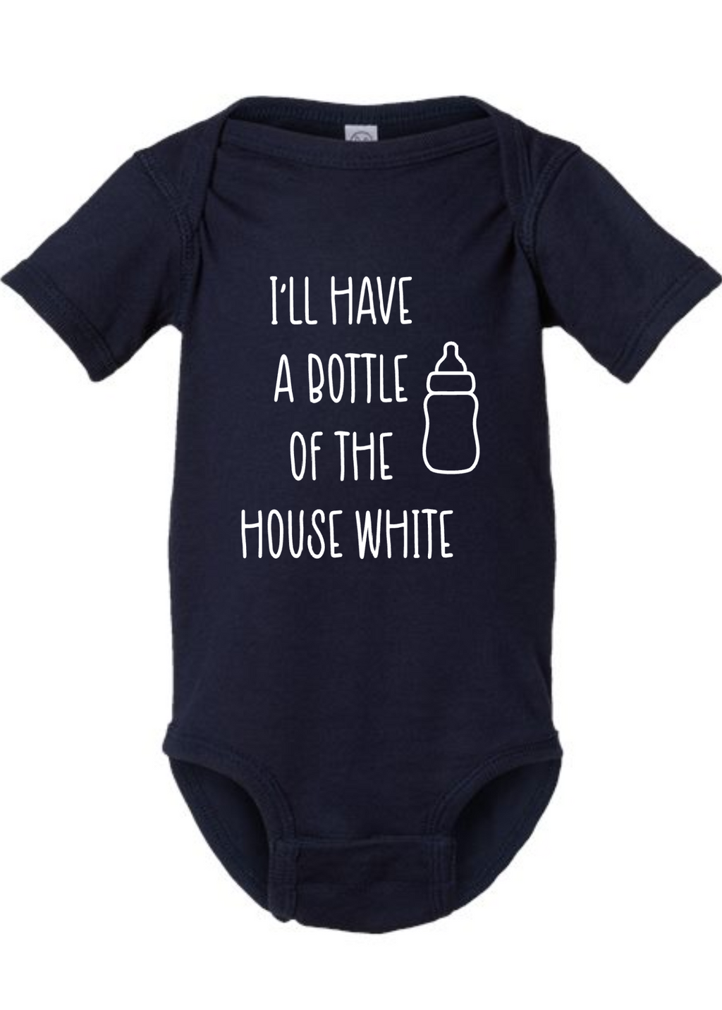 Infant Fine Jersey Bodysuit (Onesie) - Bottle