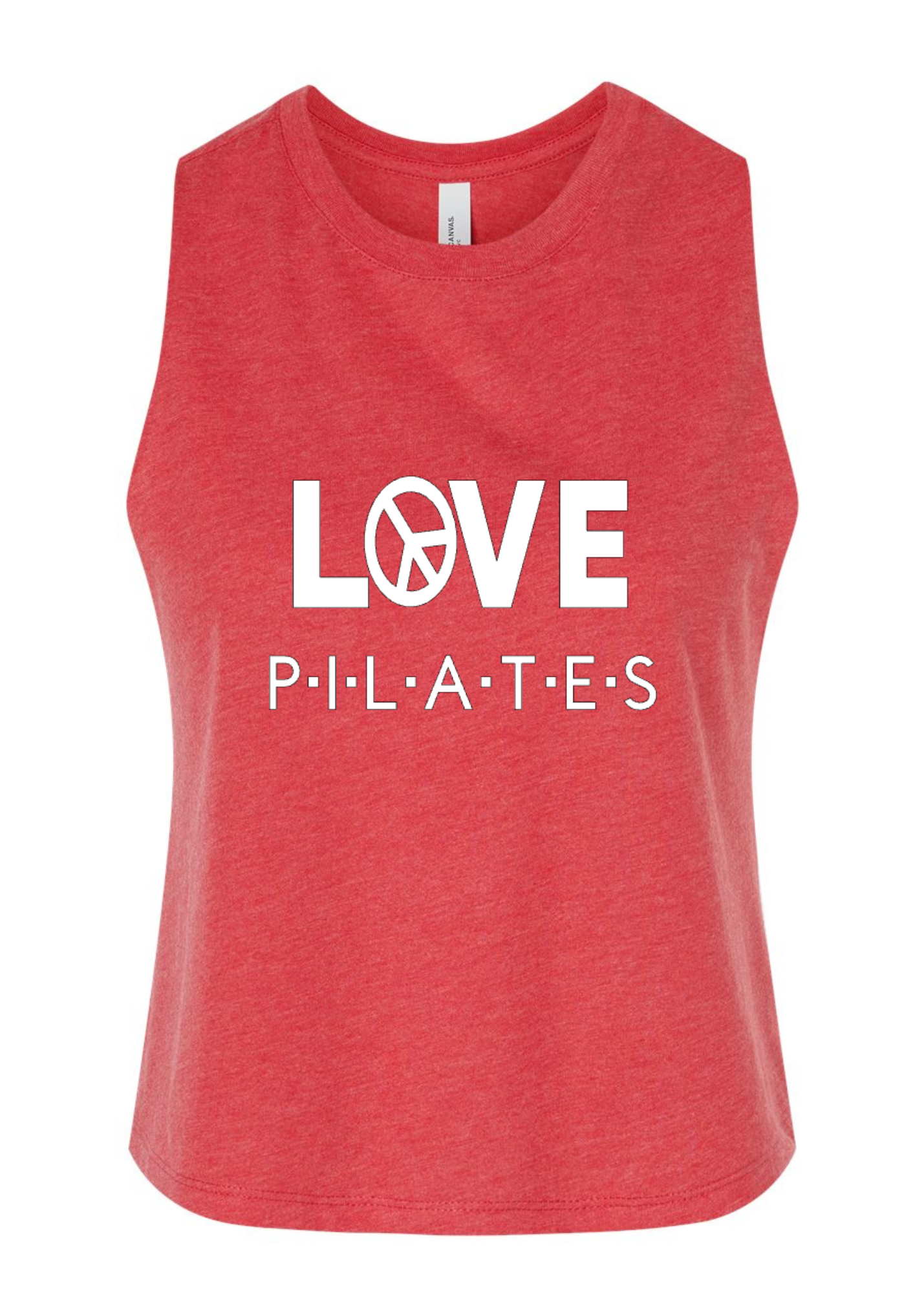 Racerback Crop Tank - Love Pilates
