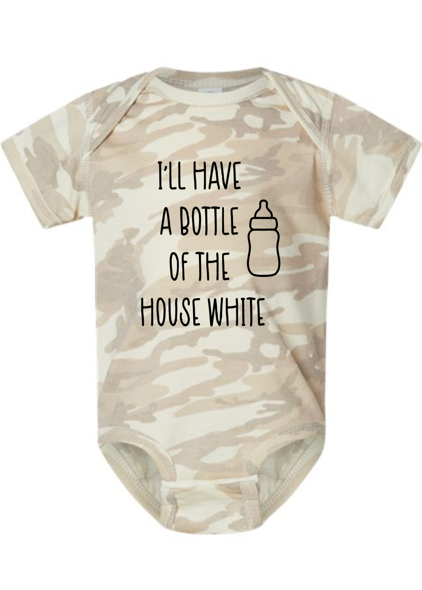 Infant Fine Jersey Bodysuit (Onesie) - Bottle
