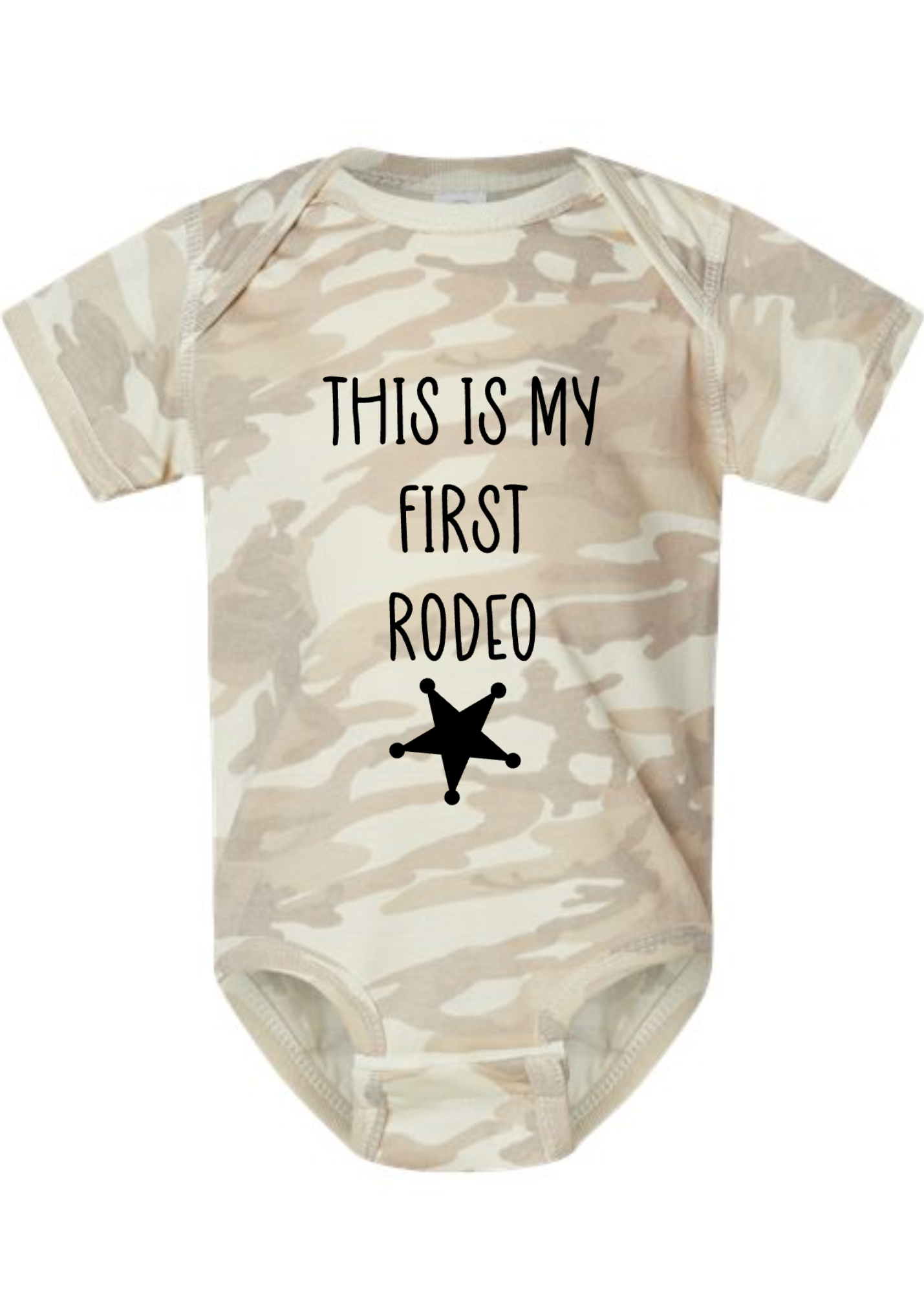 Infant Fine Jersey Bodysuit (Onesie) - Rodeo