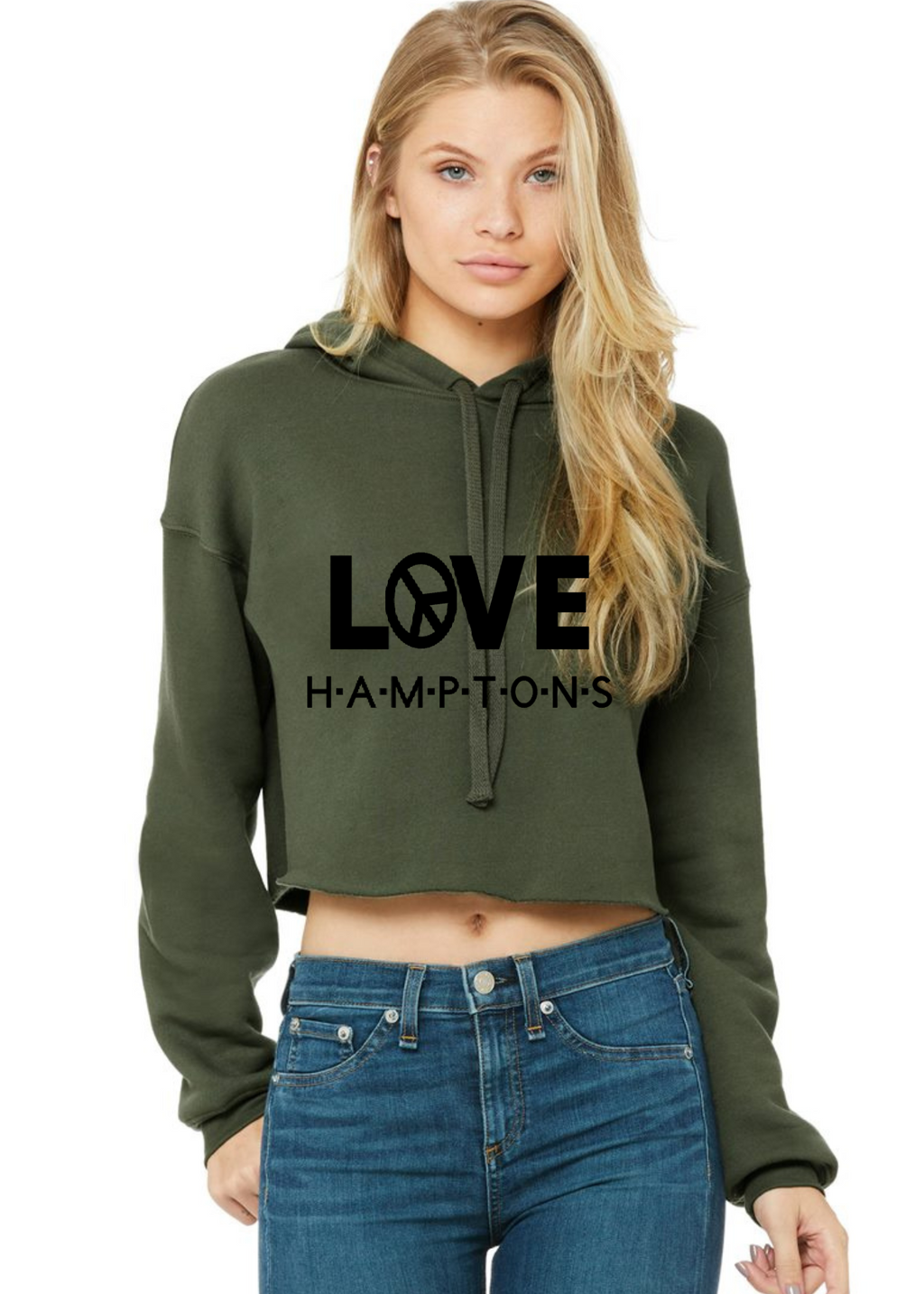 The City LOVE Collection Cropped: Hamptons (Hoodie)