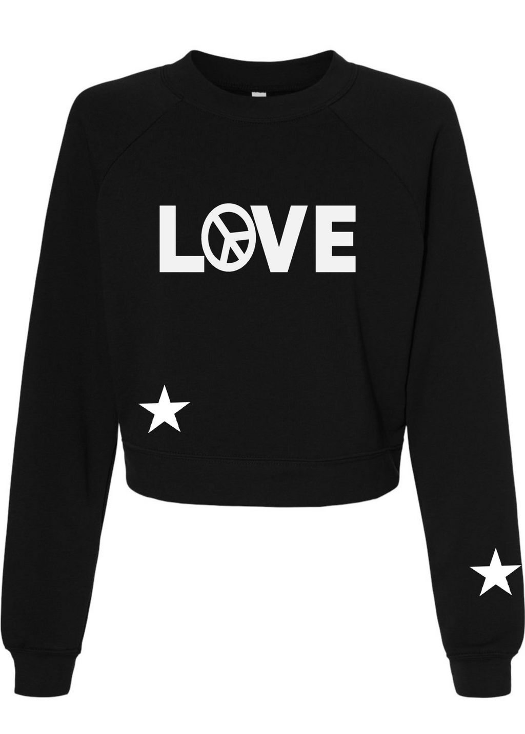 Raglan Pullover Fleece - Love