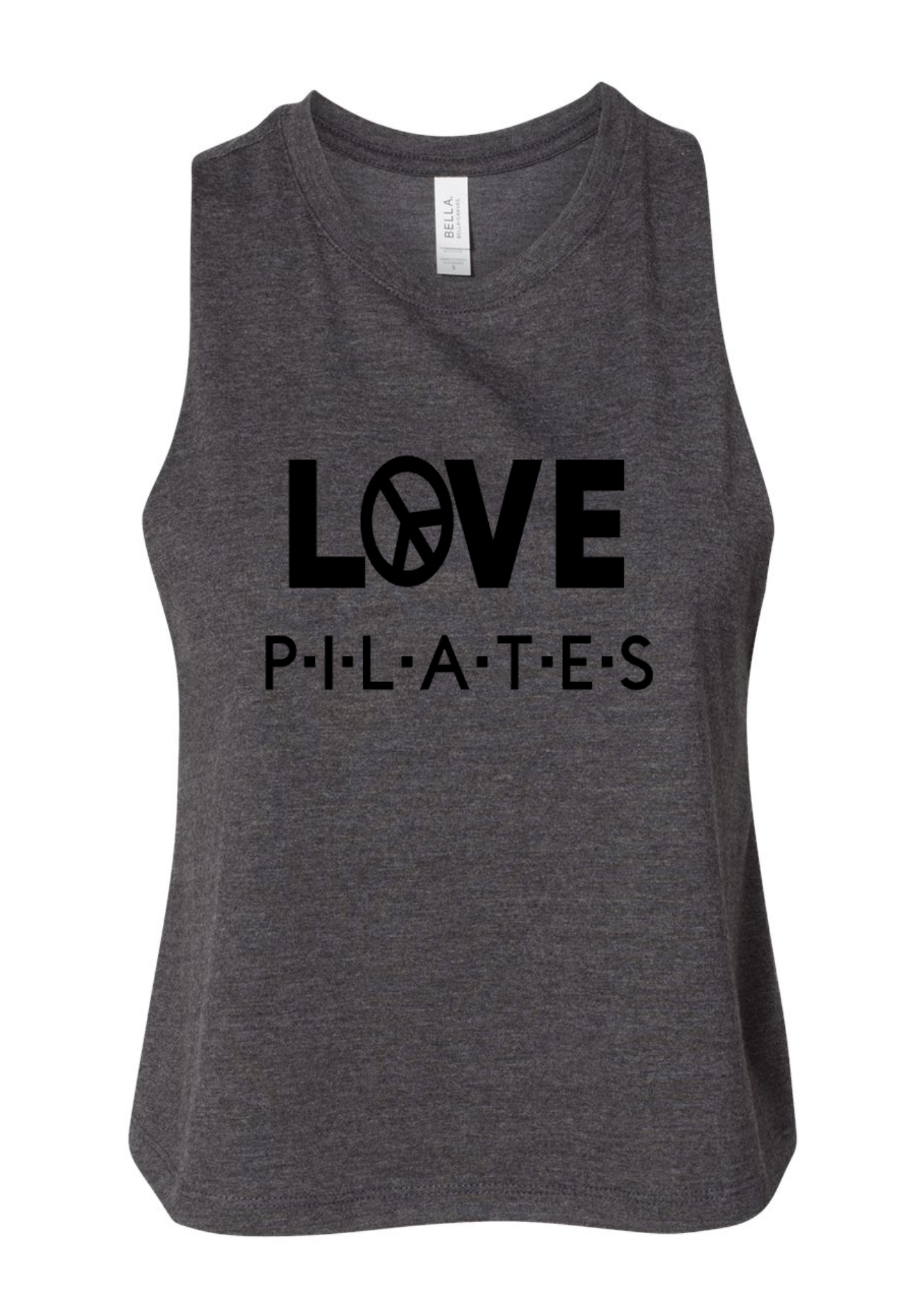 Racerback Crop Tank - Love Pilates