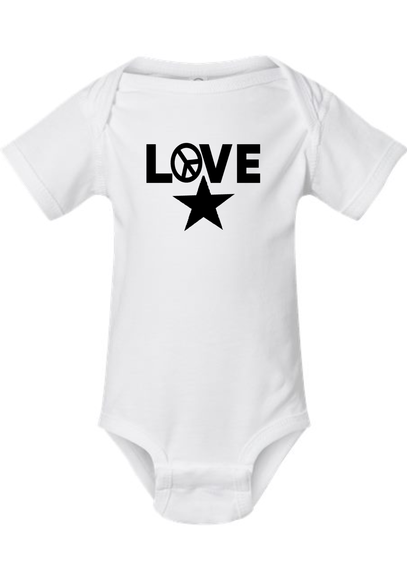 Infant Fine Jersey Bodysuit (Onesie) - Love