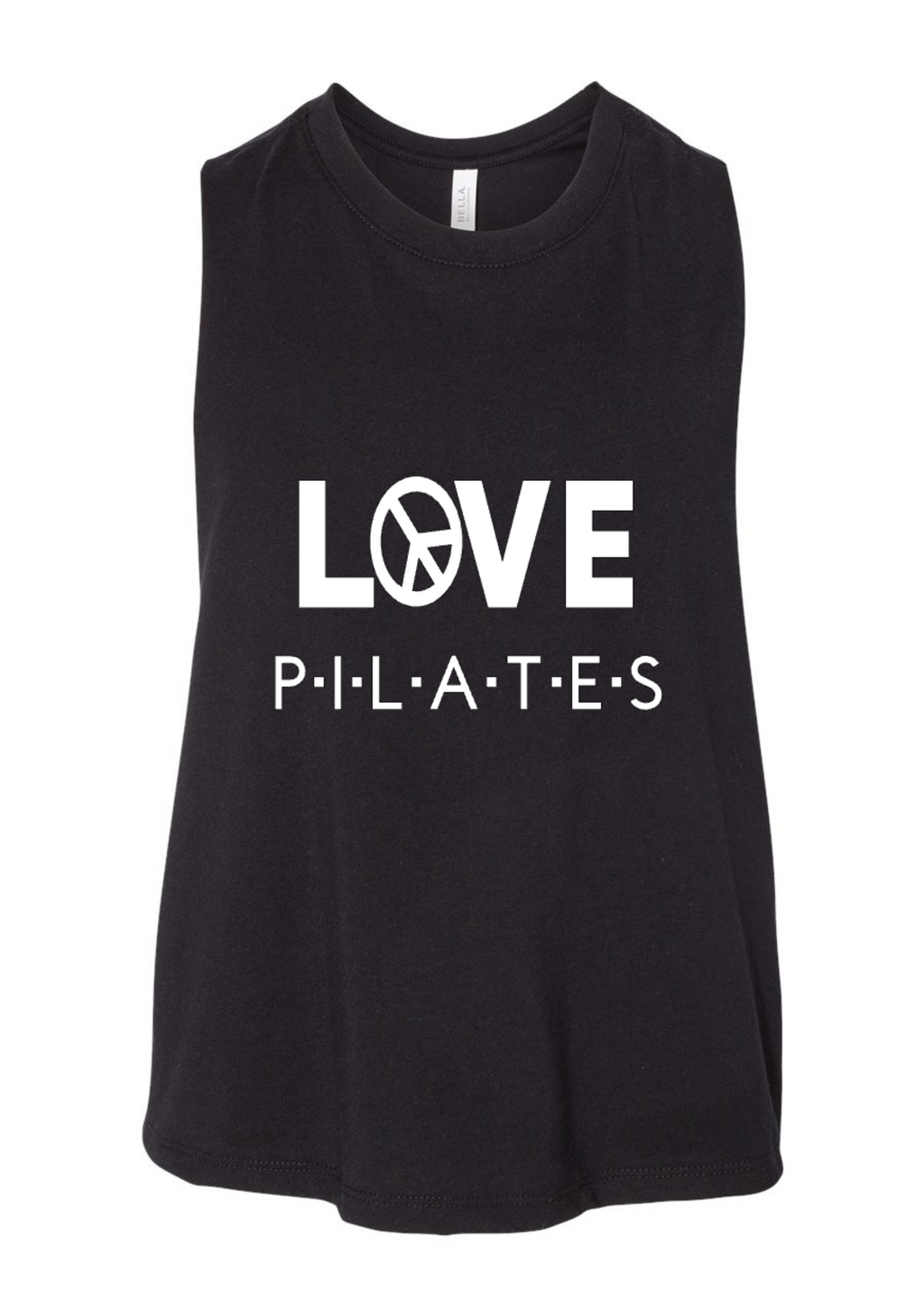 Racerback Crop Tank - Love Pilates