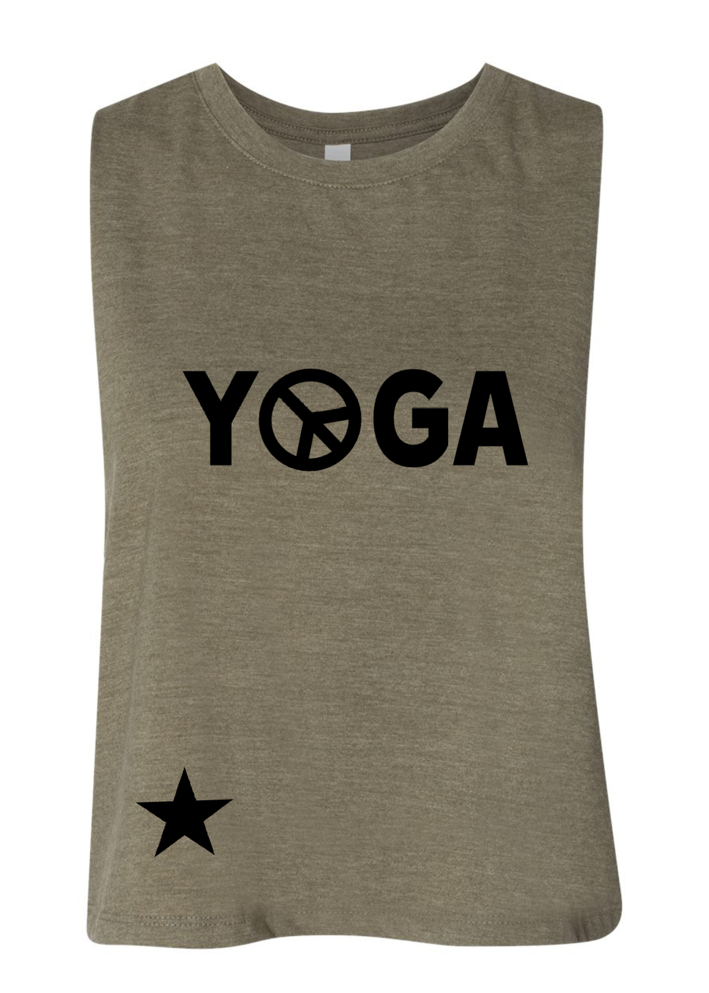 Racerback Crop Tank - Yoga