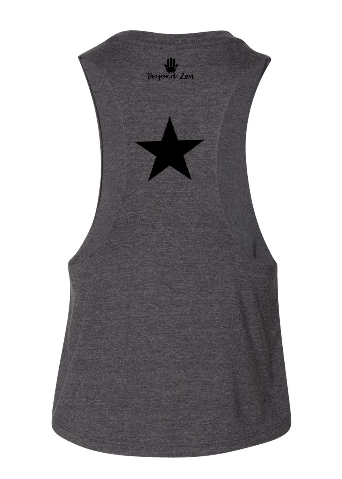 Racerback Crop Tank - Peace.Love.Detroit.