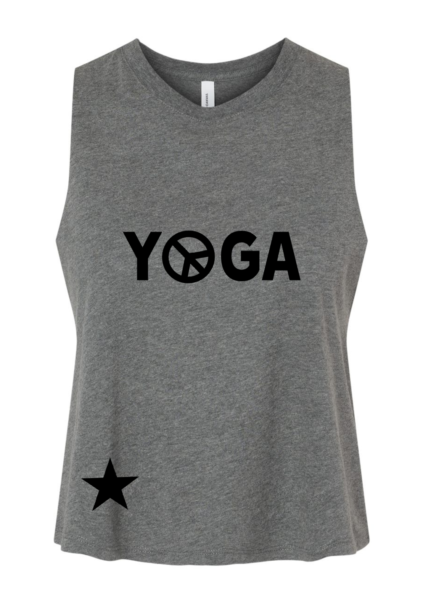 Racerback Crop Tank - Yoga
