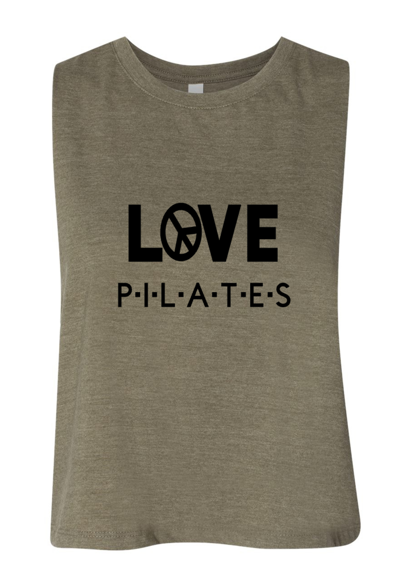 Racerback Crop Tank - Love Pilates