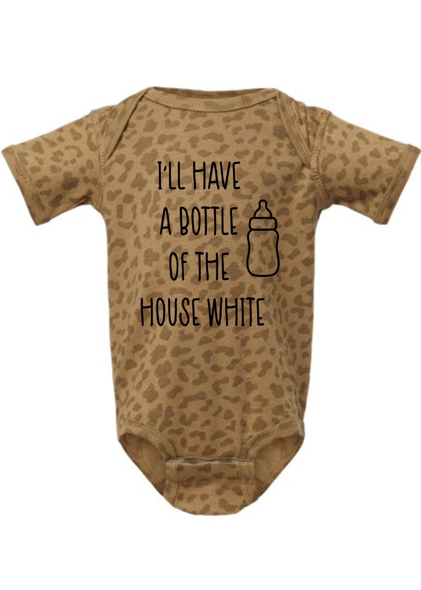 Infant Fine Jersey Bodysuit (Onesie) - Bottle