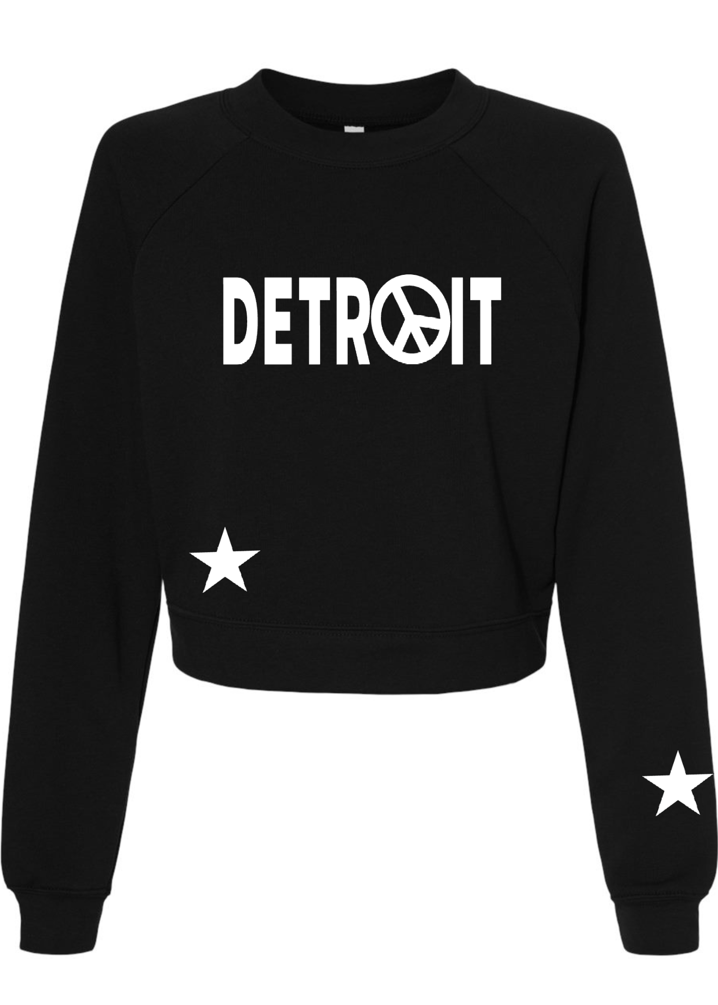 Raglan Pullover Fleece - Detroit ☮
