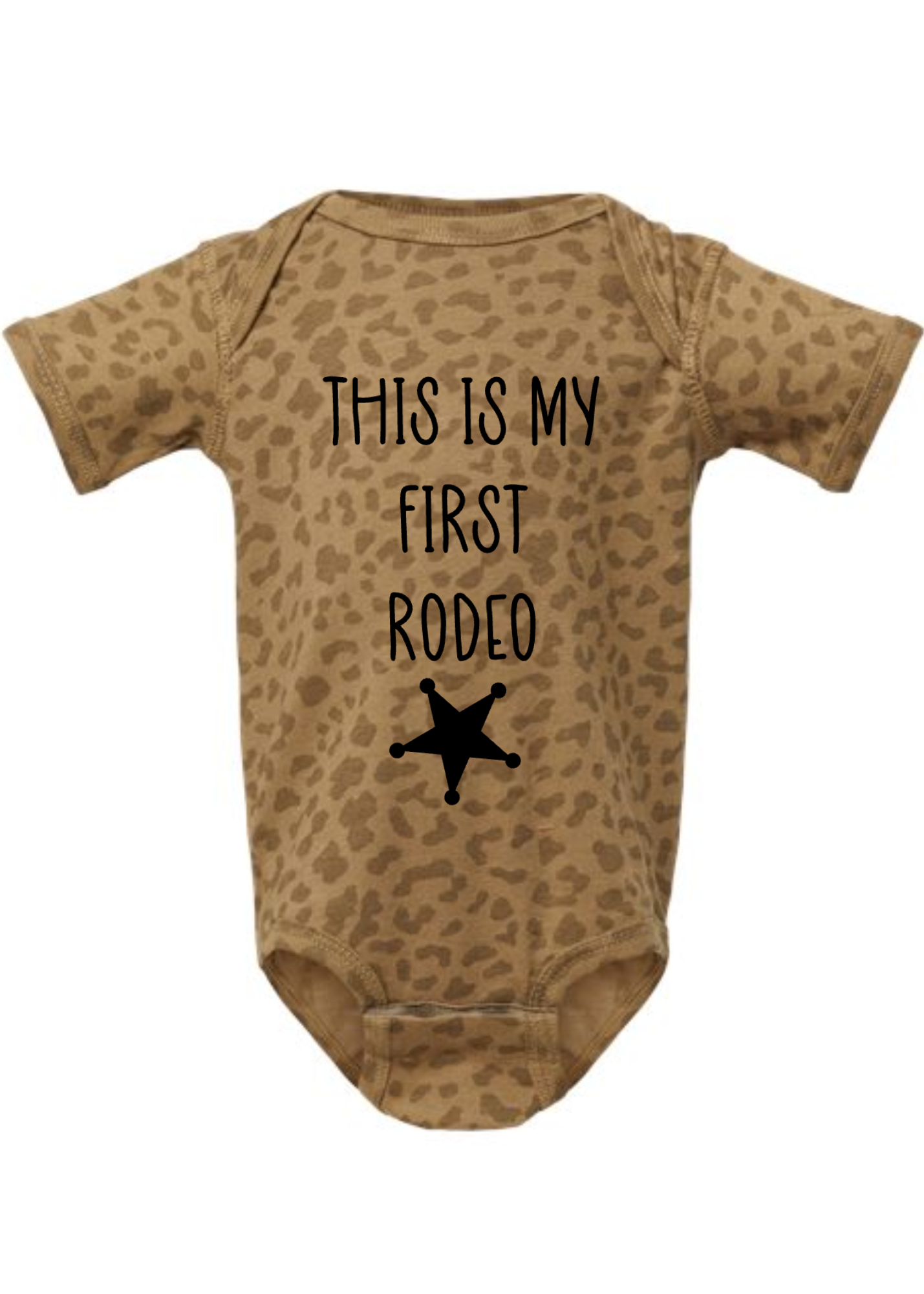 Infant Fine Jersey Bodysuit (Onesie) - Rodeo