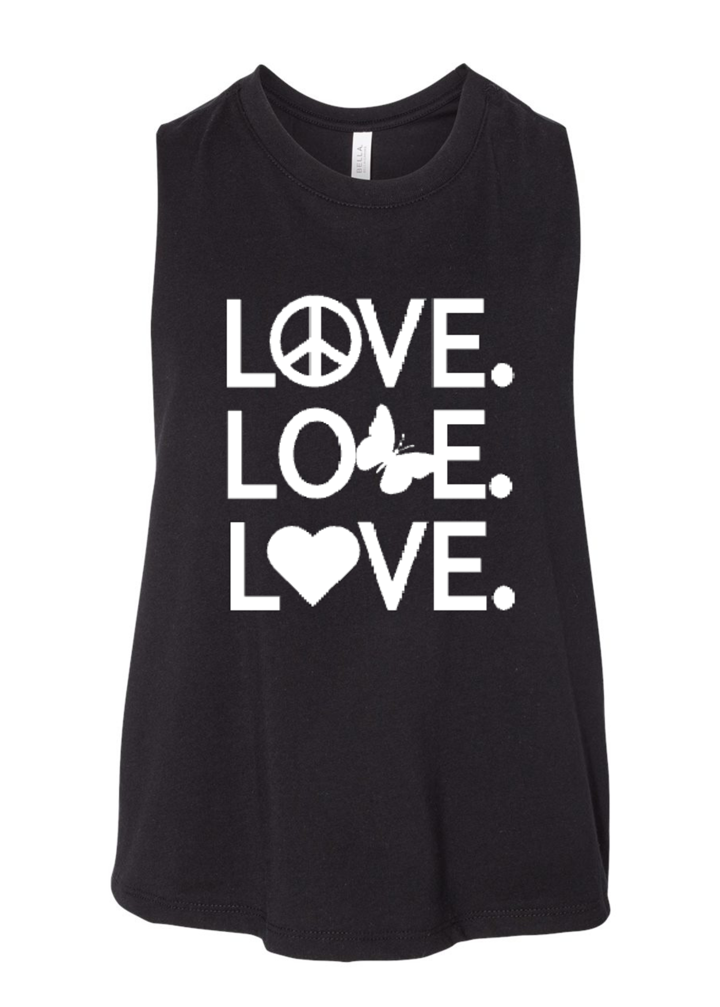 Racerback Crop Tank - Detroit 🪽