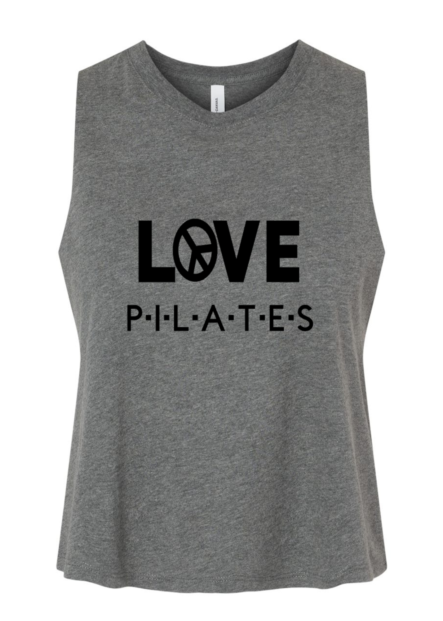 Racerback Crop Tank - Love Pilates
