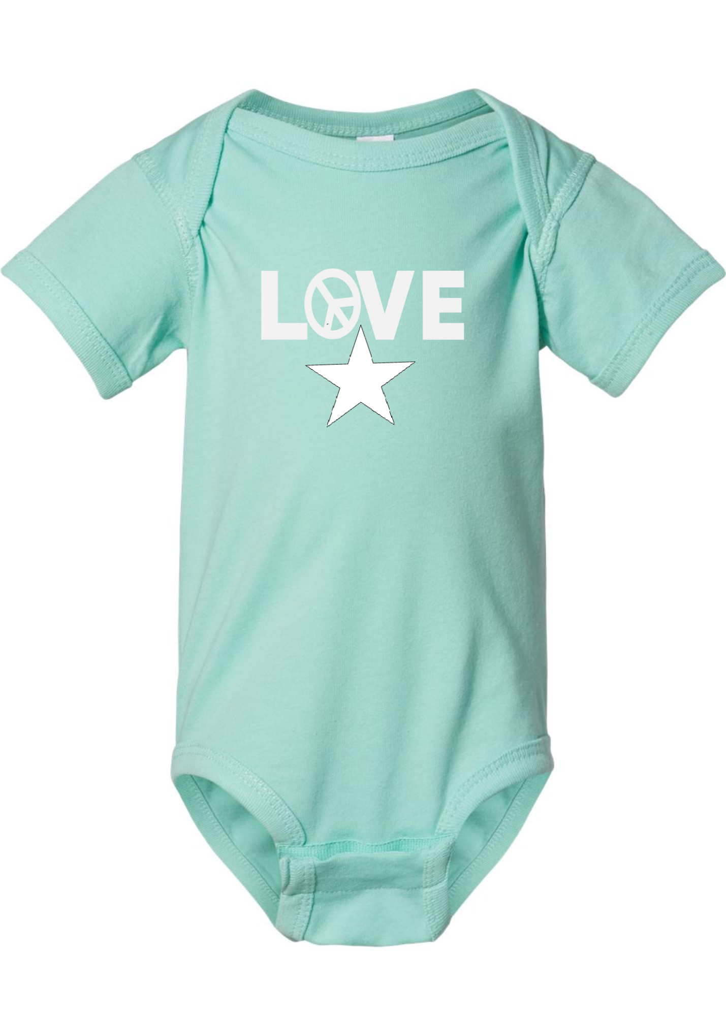 Infant Fine Jersey Bodysuit (Onesie) - Love