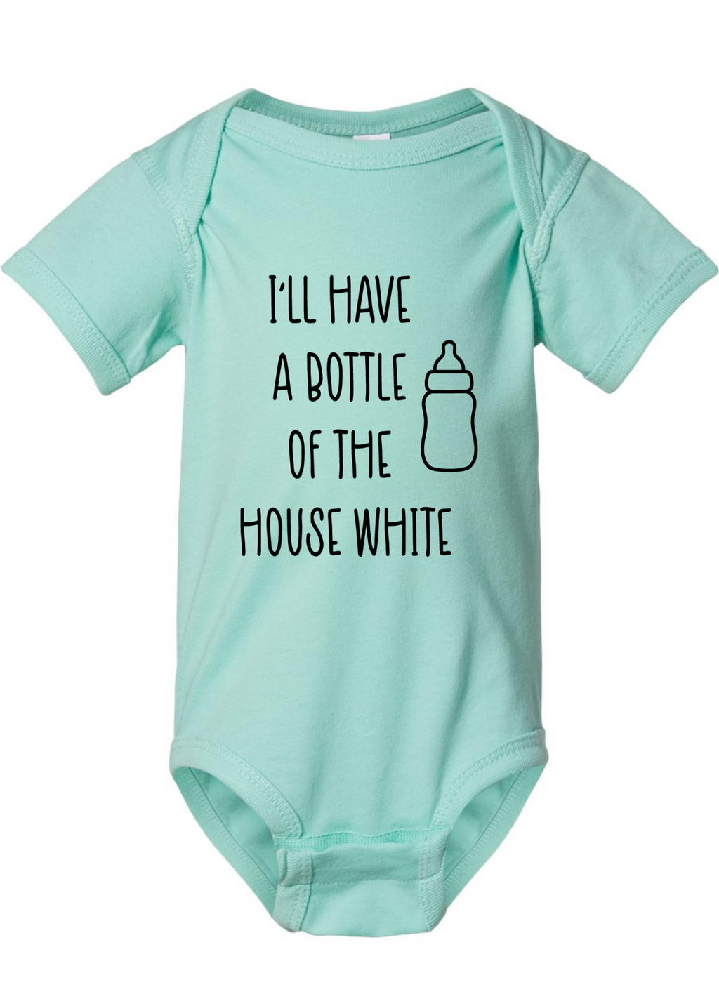 Infant Fine Jersey Bodysuit (Onesie) - Bottle