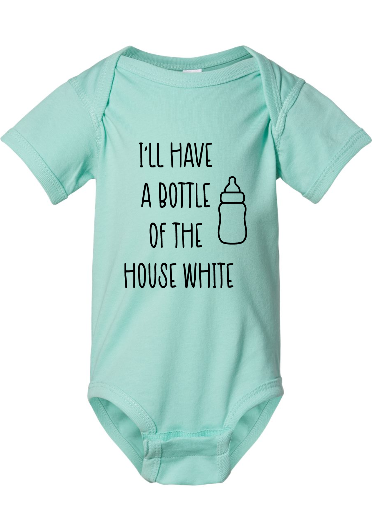 Infant Fine Jersey Bodysuit (Onesie) - Bottle