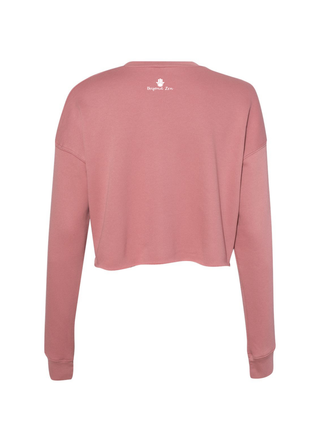 Crop Crew Fleece Crewneck Sweatshirt - Love 🦋
