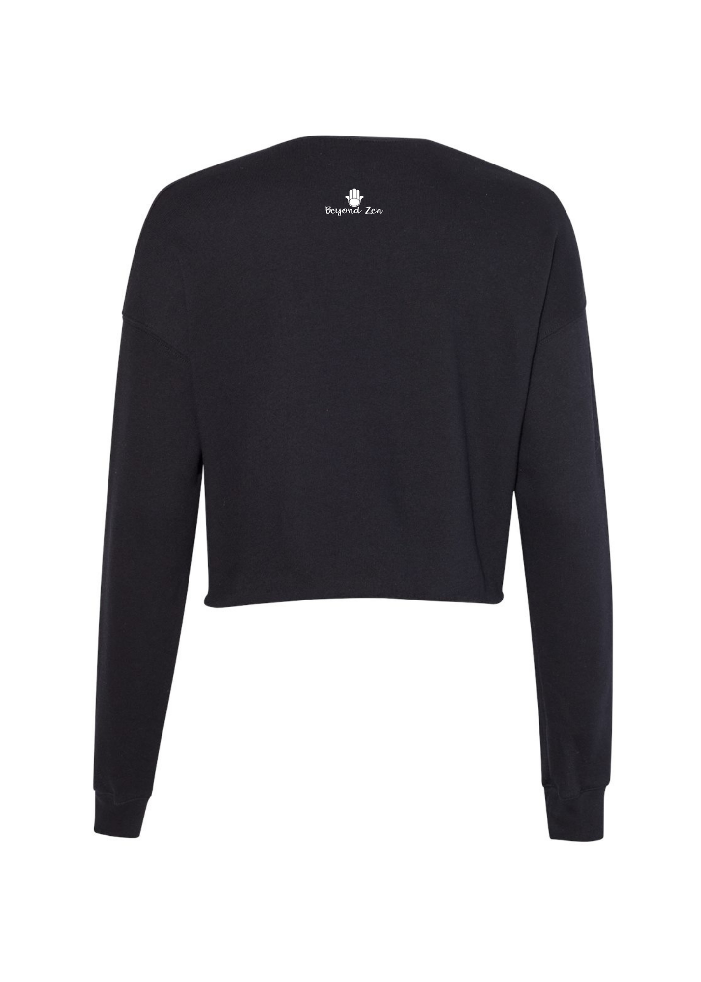 Crop Crew Fleece Crewneck Sweatshirt - Love 🦋