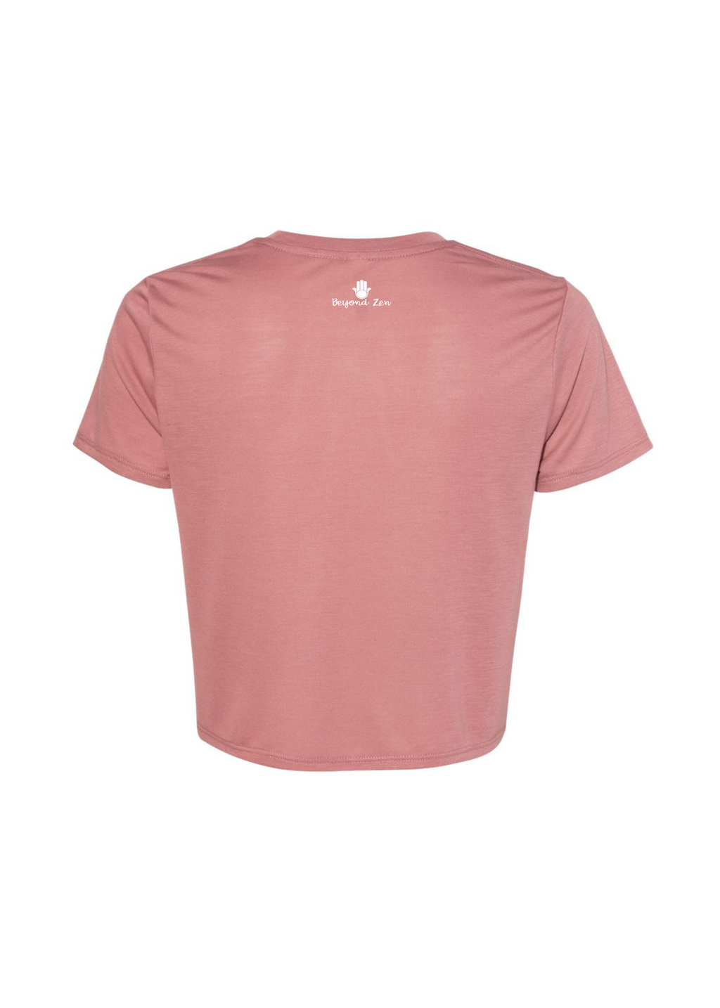 Flowy Crop Tee - Love 🦋