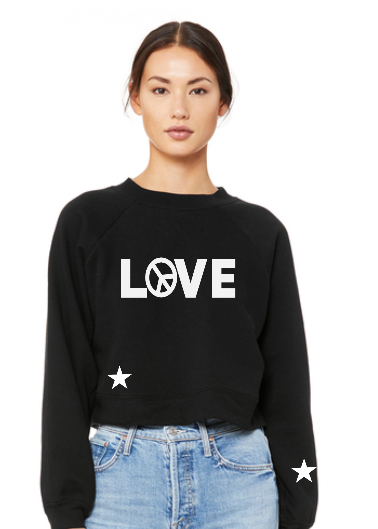 Raglan Pullover Fleece - Love
