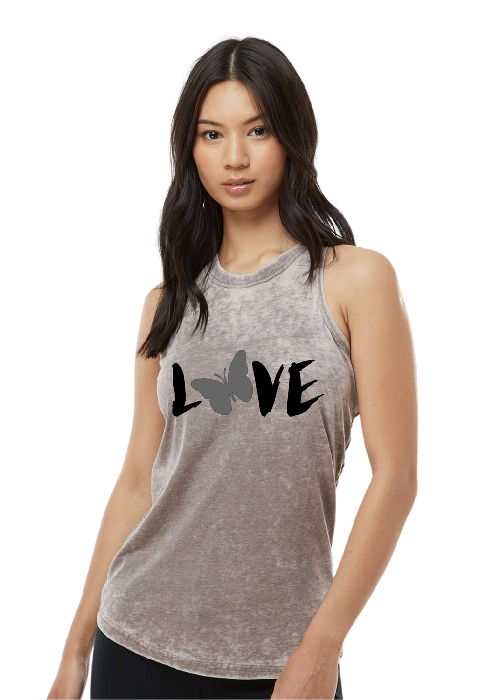 Zen Jersey Tank Top - Love 🦋